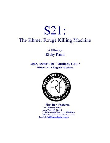 The Khmer Rouge Killing Machine - First Run Features