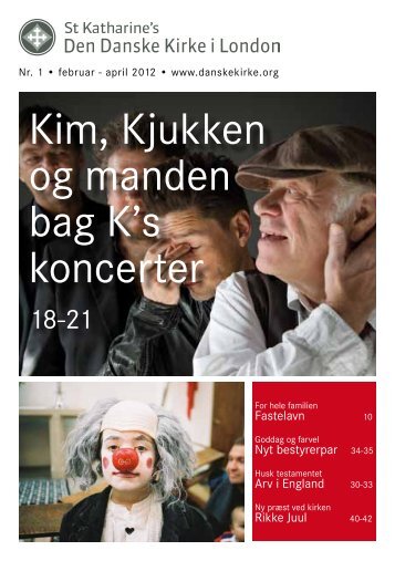 Kim, Kjukken og manden bag K's koncerter - Den Danske Kirke i ...