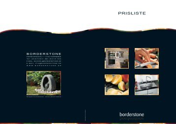 PRISLISTE - Borderstone