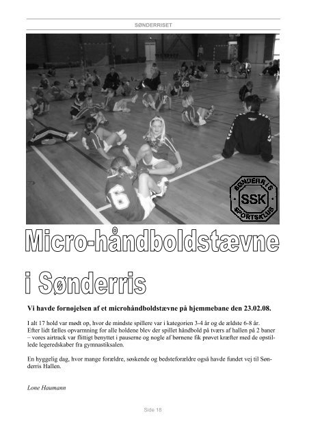...lokalblad for Sønderris - Sønderriset