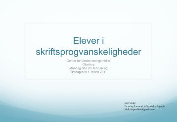 Lis Pøhlers dias