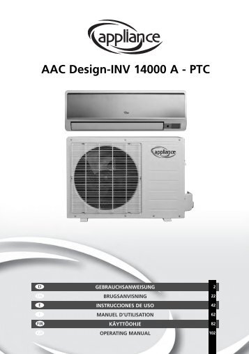 AAC Design-INV 14000 A - PTC - Manual