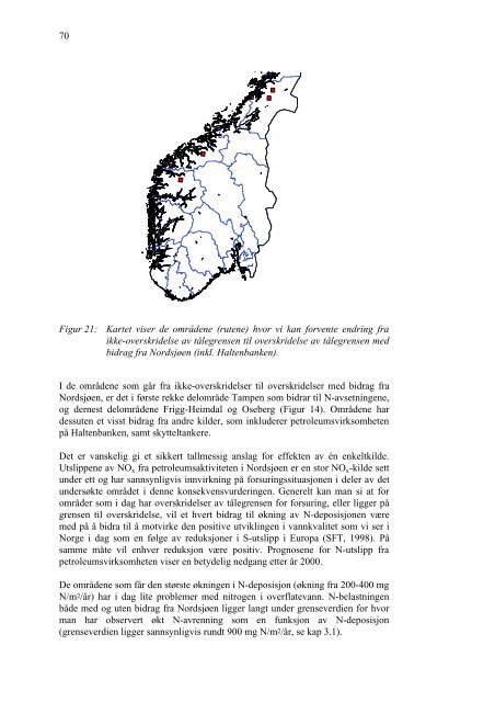 REGIONAL KONSEKVENSUTREDNING, NORDSJØEN - Statoil