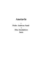 anetavle for Peder Andreas Sand Else Jensdatter.rtf - Lodberg