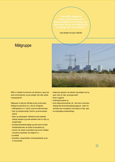 Masteruddannelsen i Miljø- og Energiret