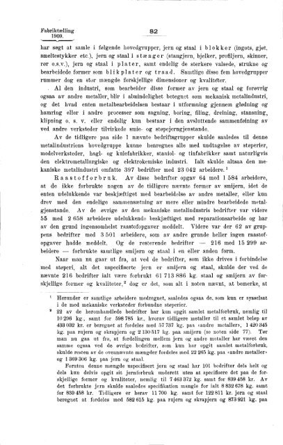 Fabriktællingen i Norge 1909. Fjerde hefte. Produksjonsstatistik.