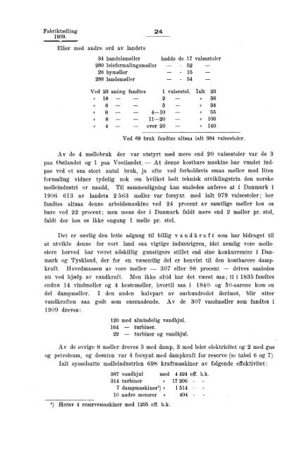 Fabriktællingen i Norge 1909. Fjerde hefte. Produksjonsstatistik.