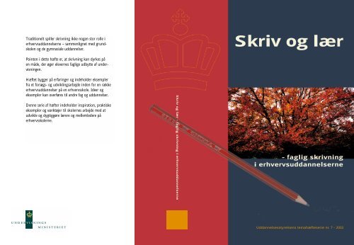 Skriv og lær - Undervisningsministeriet
