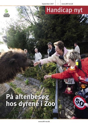 På aftenbesøg hos dyrene i Zoo - Dansk Handicap Forbund