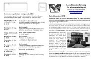 2012-06 Nyhedsbrev juni 2012 - Lokalhistorisk Forening ...