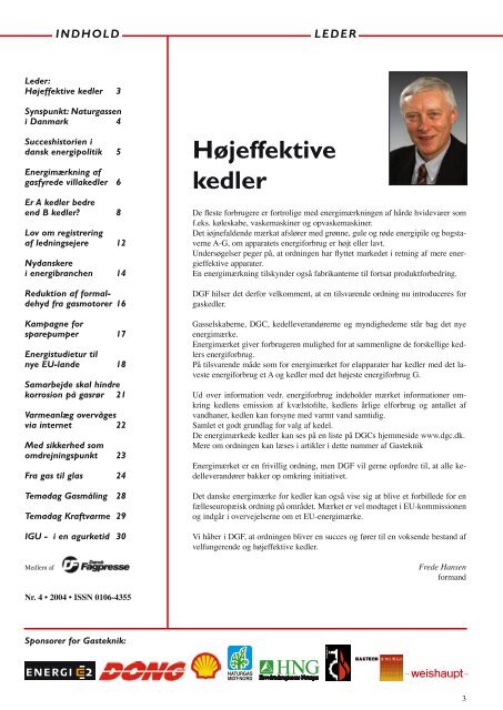 Gasteknik nr. 4, september 2004 [PDF] - Dansk Gas Forening