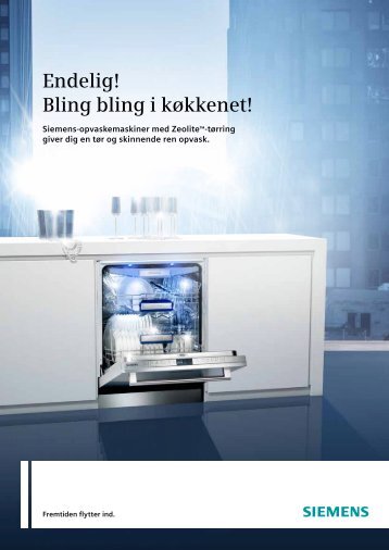 Endelig! Bling bling i køkkenet! - Siemens