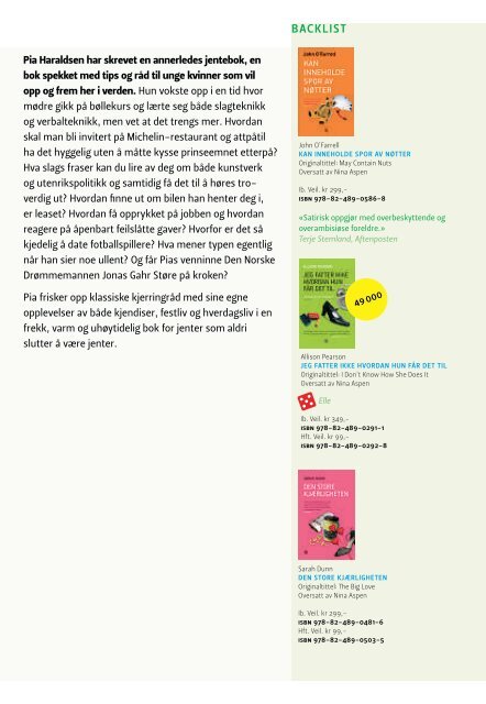 Årets bøker - Kagge Forlag AS