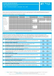 Download helbredsskema - ihi Bupa