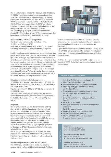 Industry Information - Siemens