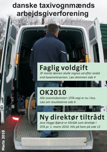 Marts 2010 - Danske Taxivognmænds Arbejdsgiverforening