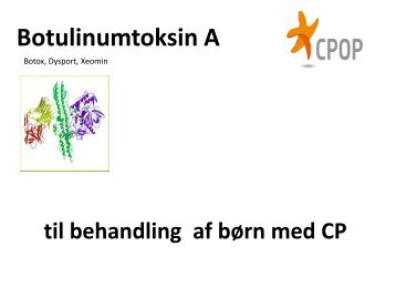 Botulinum toxin - CPOP