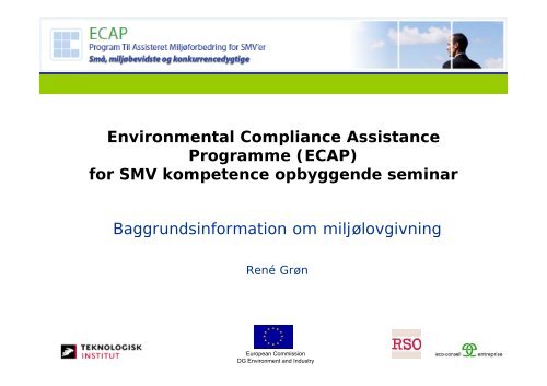 Programme (ECAP) for SMV kompetence opbyggende seminar ...