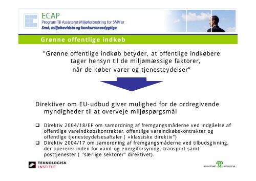 Programme (ECAP) for SMV kompetence opbyggende seminar ...