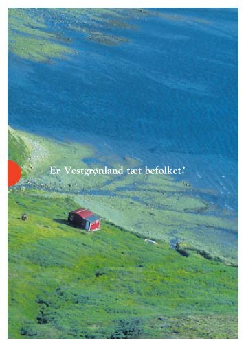 Er Vestgrønland tæt befolket? - Greenland Guide