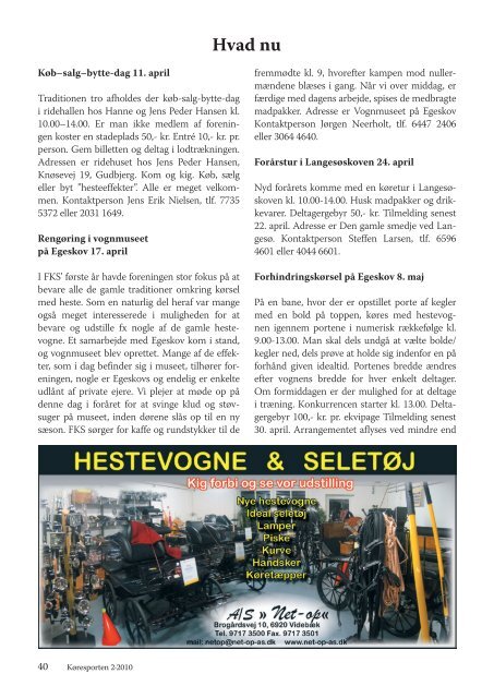 Køresporten nr. 2 2010.pdf - Karetmager.dk