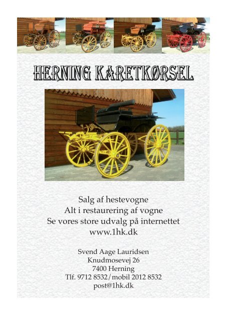 Køresporten nr. 2 2010.pdf - Karetmager.dk