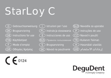StarLoy C - DeguDent GmbH