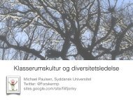 Michael Paulsen: Klasserumskultur og ledelse