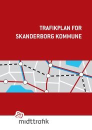 TRAFIKPLAN FOR sKANdERbORg KOMMUNE - Midttrafik