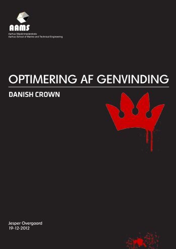 Optimering Af Genvinding.pdf - Aarhus Maskinmesterskole Campus