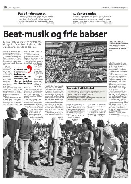 DENMARK (Page 1) - Roskilde Festival