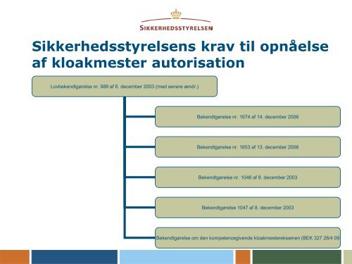 Nyt fra Sikkerhedsstyrelsen Autorisationslovgivning og indsats ved ...