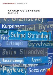 Affald og genbrug - Solrød Kommune