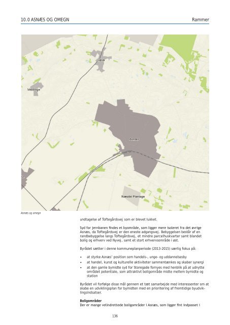 Rammer til lokalplanlægning Kommuneforslag 2013-2025