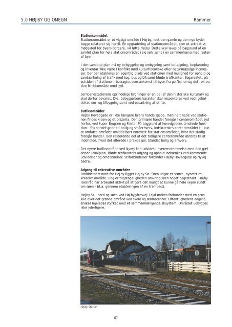 Rammer til lokalplanlægning Kommuneforslag 2013-2025