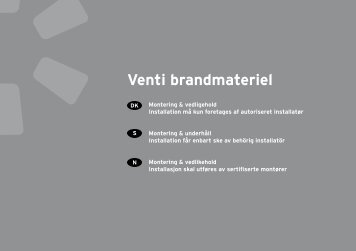 Venti brandmateriel - Venti AS