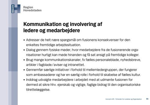 Ledelsesguide og metodesamling - Region Hovedstaden