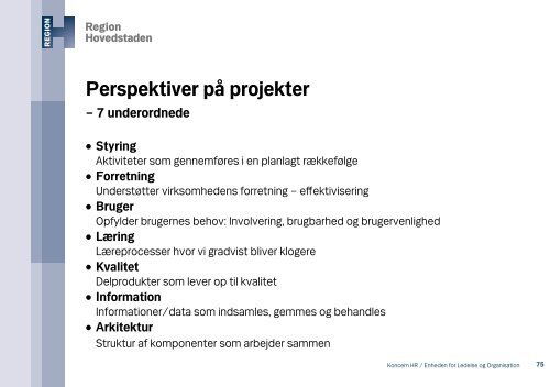 Ledelsesguide og metodesamling - Region Hovedstaden