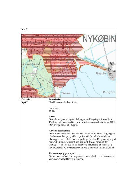 Regulativ for områdeklassificering.pdf - Odsherred Kommune