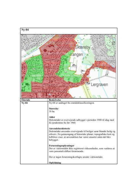 Regulativ for områdeklassificering.pdf - Odsherred Kommune