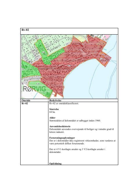 Regulativ for områdeklassificering.pdf - Odsherred Kommune