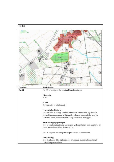 Regulativ for områdeklassificering.pdf - Odsherred Kommune