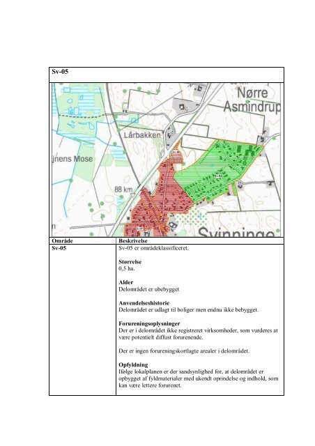 Regulativ for områdeklassificering.pdf - Odsherred Kommune