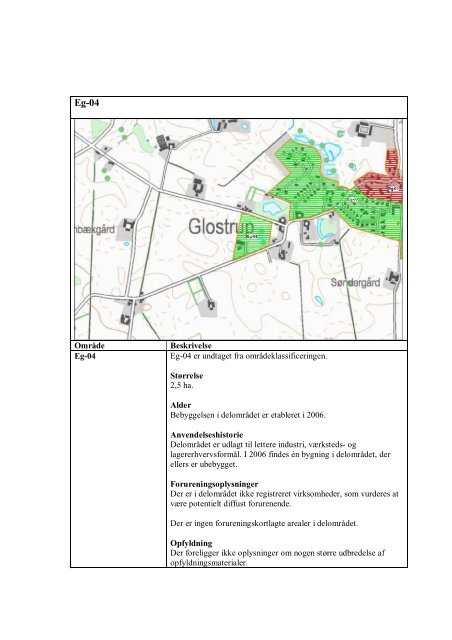 Regulativ for områdeklassificering.pdf - Odsherred Kommune