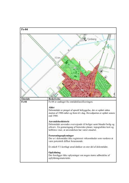 Regulativ for områdeklassificering.pdf - Odsherred Kommune