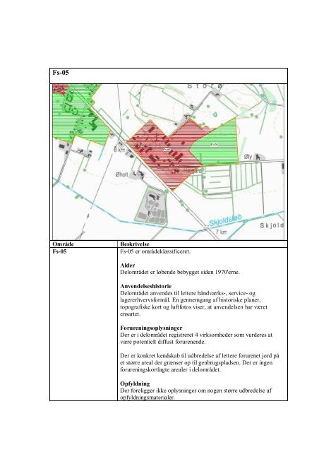 Regulativ for områdeklassificering.pdf - Odsherred Kommune