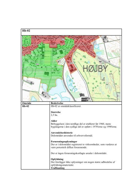 Regulativ for områdeklassificering.pdf - Odsherred Kommune