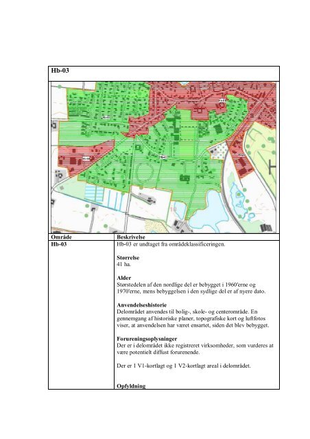 Regulativ for områdeklassificering.pdf - Odsherred Kommune