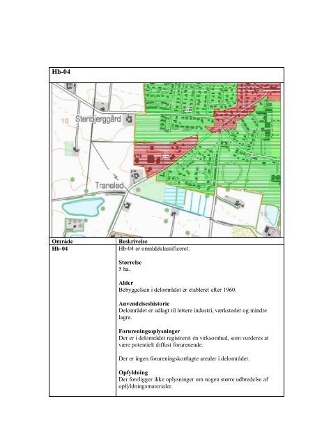 Regulativ for områdeklassificering.pdf - Odsherred Kommune