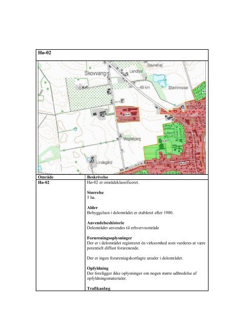 Regulativ for områdeklassificering.pdf - Odsherred Kommune